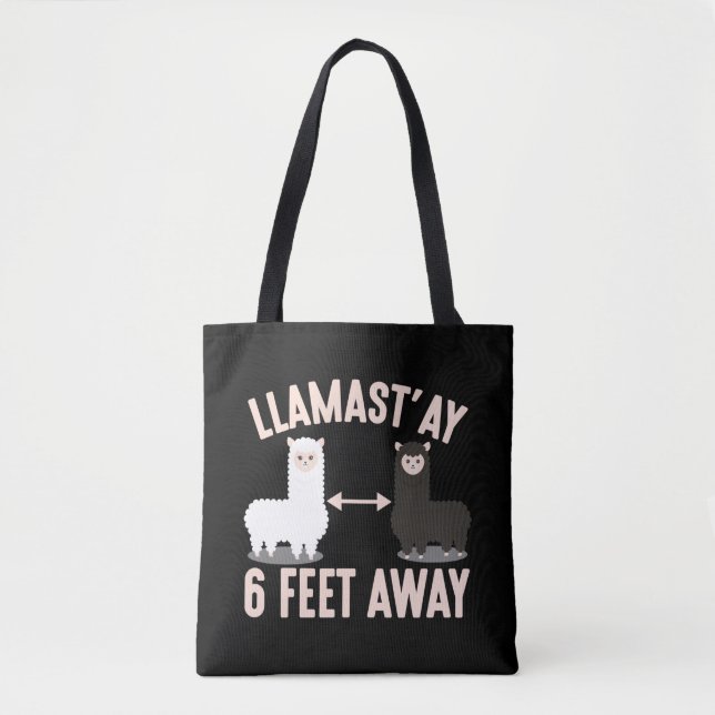 Soziale Distanzierung Sarcastic Quarantine Introve Tasche (Vorderseite)