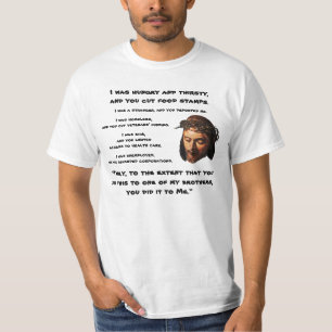 Soziale Gerechtigkeit Jesus T-Shirt