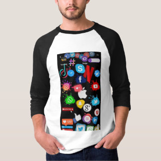 Sozialen Medien T-Shirt