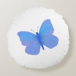 Sozialer Schmetterling! Rundes Kissen
