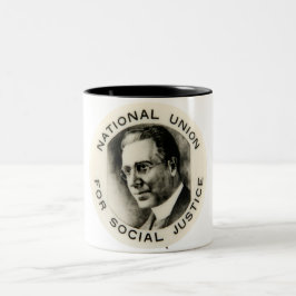 Sozialgerechtigkeits-Tasse Zweifarbige Tasse