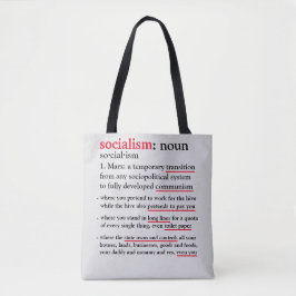 Sozialismus definierte Tasche