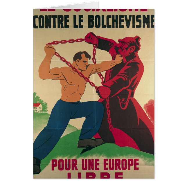 Sozialismus gegen Bolshevism für ein freies (Vorne)