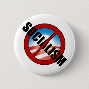 Sozialismus-Kerl Button