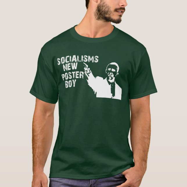 SOZIALISMUS-NEUER PLAKAT-JUNGE T-Shirt (Vorderseite)