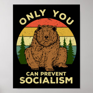 Sozialismus - Russland Liebe Russischer Bär Ussr C Poster