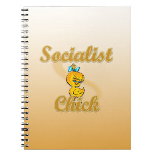 Sozialist Chick Notizblock