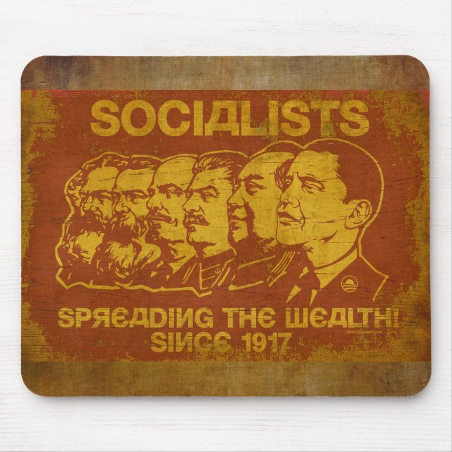 Sozialisten-Propaganda Mousepad (Vorne)
