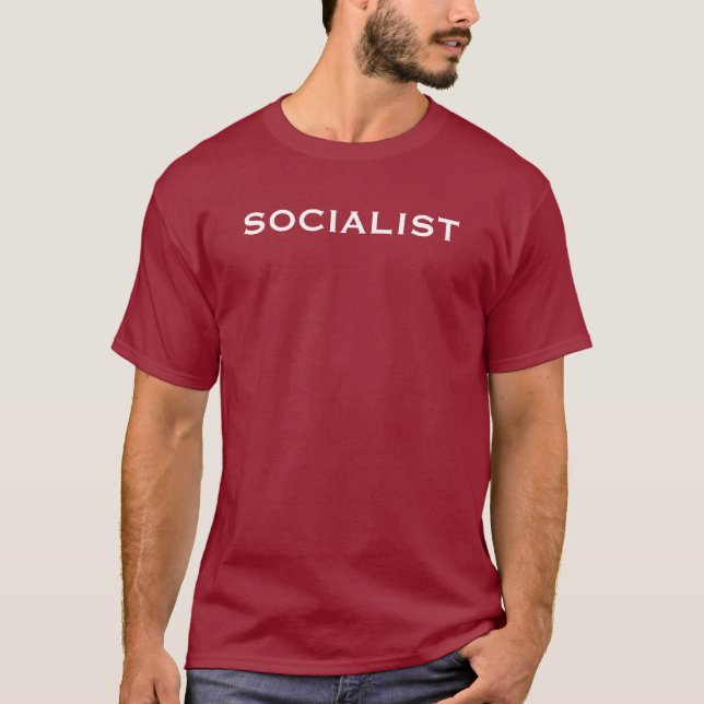 SOZIALISTISCH T-Shirt (Vorderseite)
