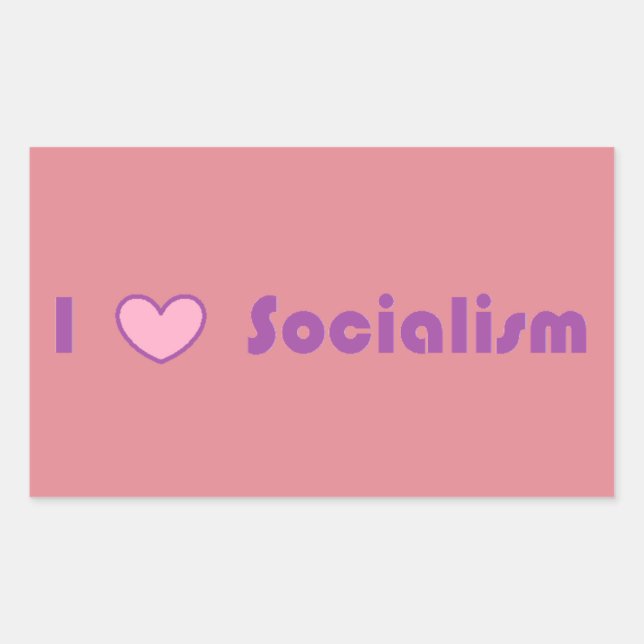 Sozialistische Aufkleber (Vorderseite)