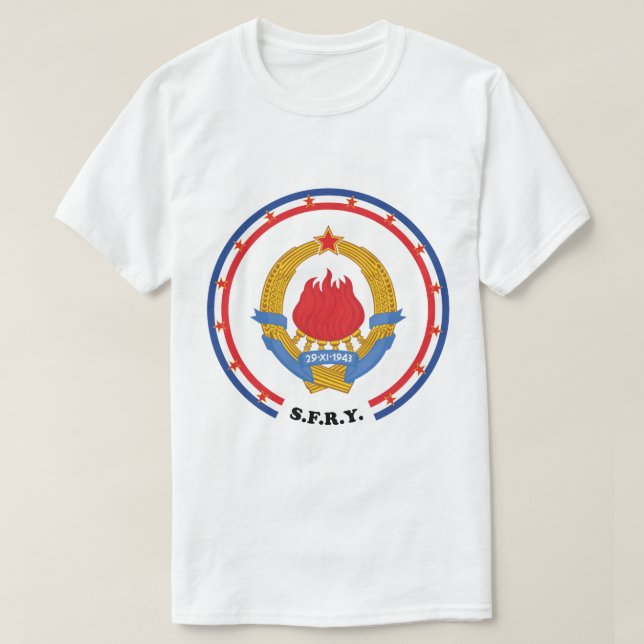 Sozialistische bundesstaatliche Republik von T-Shirt (Design vorne)