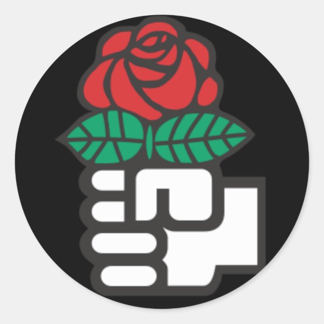 Sozialistische Internationale Sticker (Vorderseite)