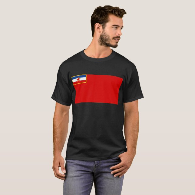Sozialistische Republik von Bosnien- u. T-Shirt (Vorne ganz)