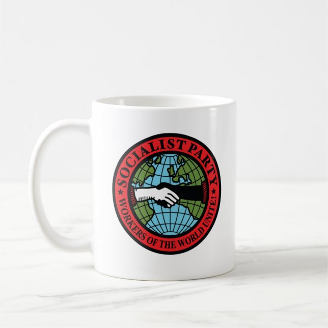 Sozialistisches Party Amerika Kaffeetasse (Links)