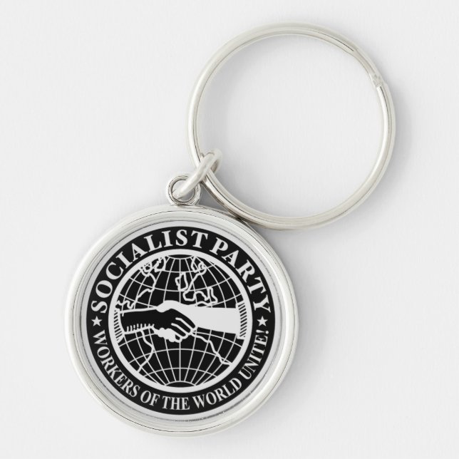 Sozialistisches Party USA-Logo Schlüsselanhänger (Vorne)