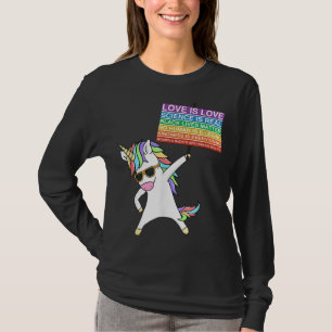 Sozialjustiz Unicorum Protest Frauen Gleichberecht T-Shirt