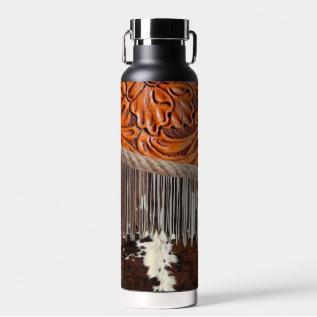 Sozialleistungen Trinkflasche (Vorne)