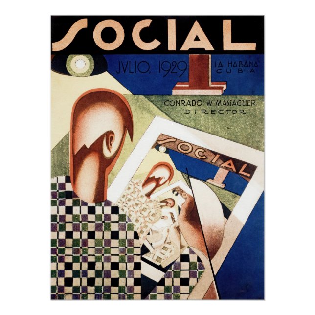 Sozialmagazin Poster (Vorderseite)