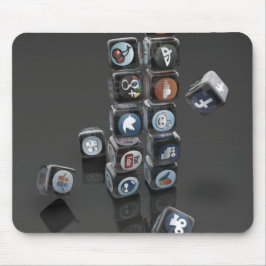 Sozialmedium-Überlastungs-Mausunterlage Mousepad