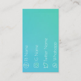 Sozialnetz cool! visitenkarte