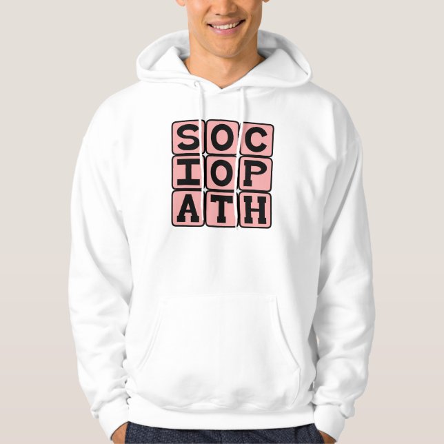 Sozialopath, Jerky Individual Hoodie (Vorderseite)