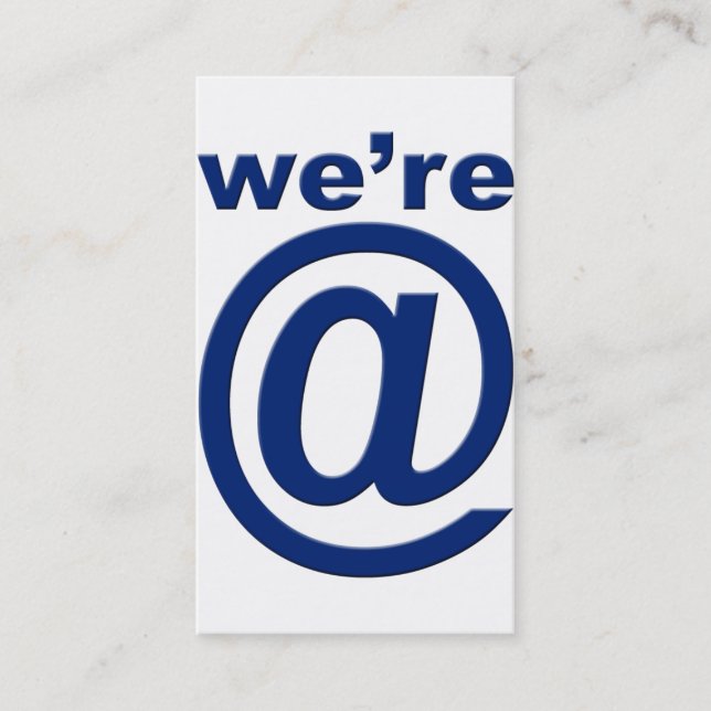 Sozialprofil-Visitenkarte tfP 2,0 Wer@b tfPbak Visitenkarte (Vorderseite)