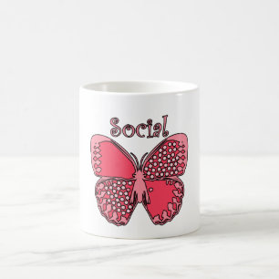 Sozialschmetterling Kaffeetasse