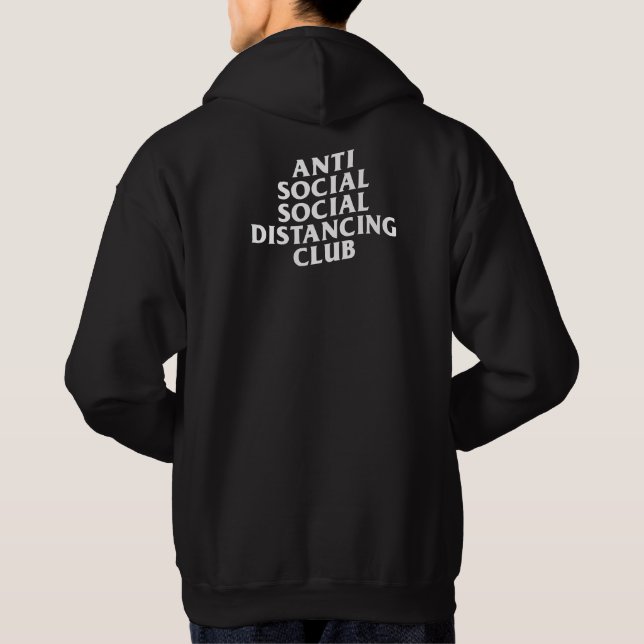 Sozialschutzverein Hoodie (Rückseite)