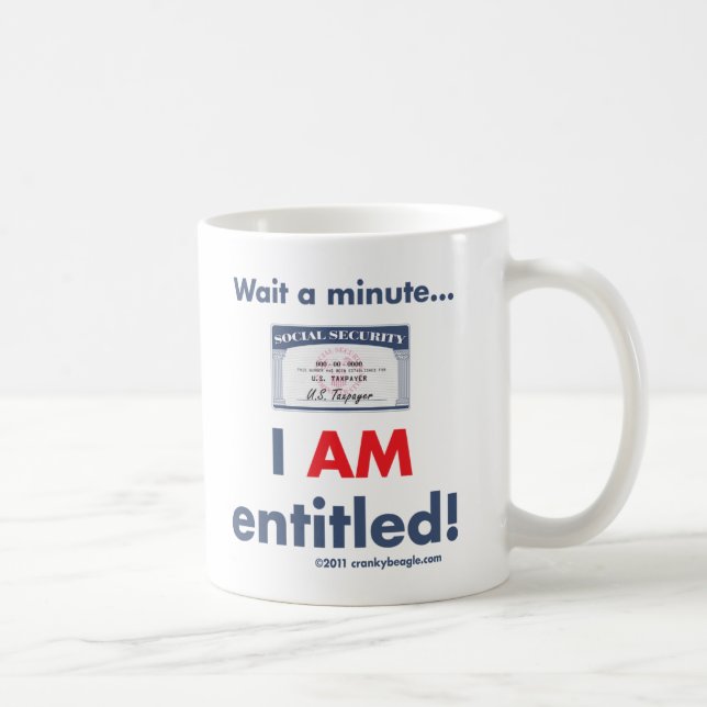 Sozialversicherung betitelt Tasse (Rechts)