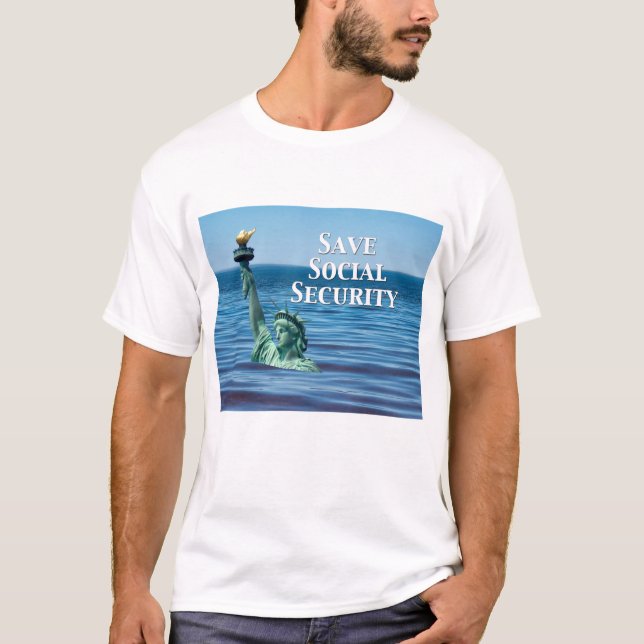 Sozialversicherung gerettet T-Shirt (Vorderseite)