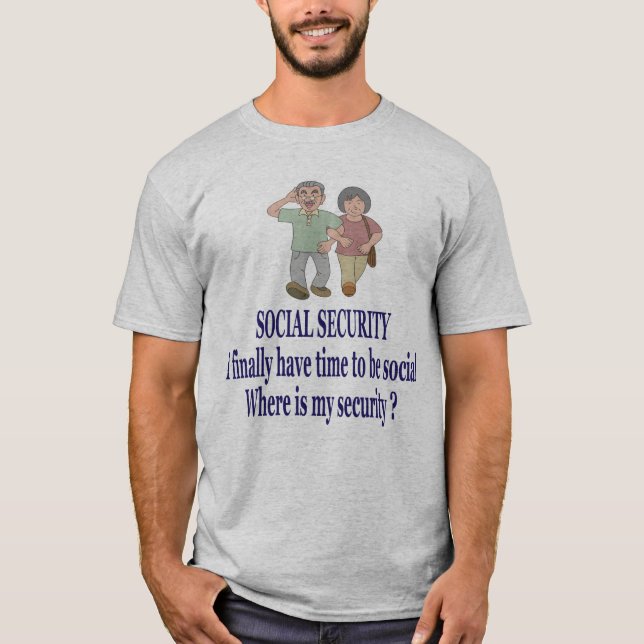 SOZIALVERSICHERUNG. Got mein soziales. Wo T-Shirt (Vorderseite)
