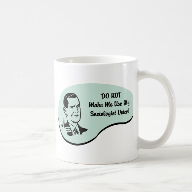 Soziologe-Stimme Kaffeetasse (Rechts)