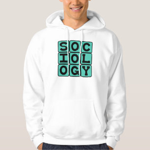 Soziologie, das Studium des menschlichen Verhalten Hoodie