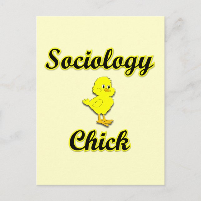 Soziologie Postkarte (Vorderseite)