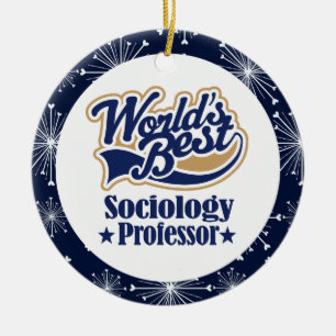 Soziologie-Professor Gift Ornament