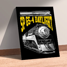 SP GS-4 Daylight Steam Locomotive. 4449 Train Poster