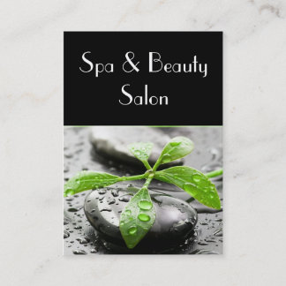 Spa&Beauty Salon-Visitenkarte Visitenkarte