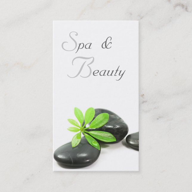 Spa&Beauty Visitenkarte (Vorderseite)