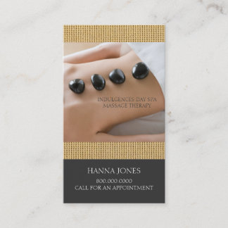 Spa de jour | Carte de visite de massage