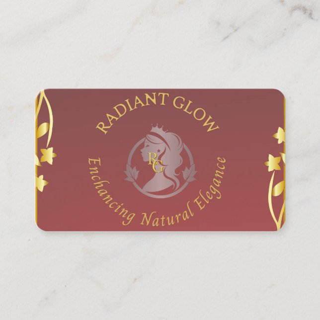 Spa et Carte de visite de beauté (Devant)