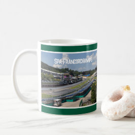 Spa-Francorchamps F1 Race Circuit, Belgium Kaffeetasse