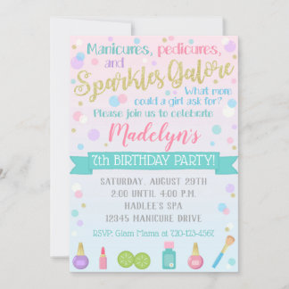 Spa Invitation Anniversaire Spa