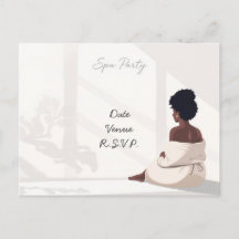 Spa Party Minimal Wellness Design