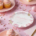 Spa Party Pink Birthday Party Pappteller<br><div class="desc">Spa Party Pink Birthday Party Plates</div>