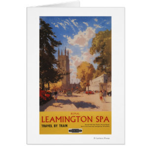 Spa royal, Street View British Railways Poster