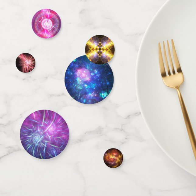 Space Abstrakt Confetti Konfetti (Gruppe)