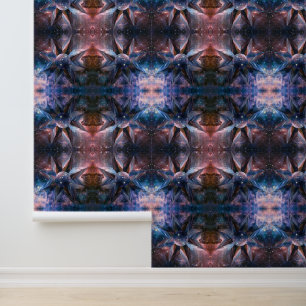 Space Abstrakt Galaxy Design Ornamente Muster Tapete
