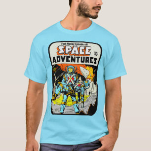 Space Adventures T - Shirt der 1950er Jahre