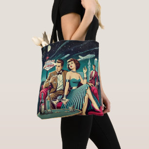 Space Age Las Vegas Martini-Party Tasche