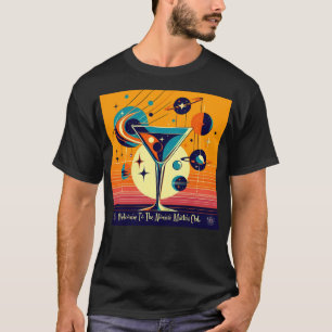Space Age Willkommen im Atomic Martini Club T-Shirt